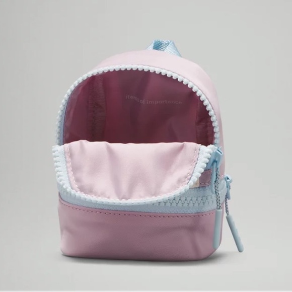 NWT Lululemon Athletica City Adventurer Backpack Nano in Pink Peony - Picture 4 of 4